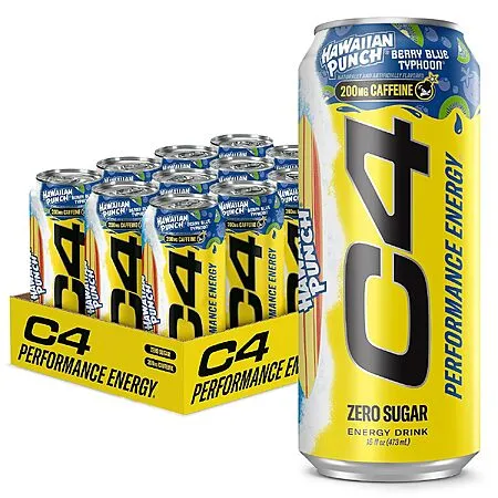12-Pack C4 Zero Sugar Energy Drinks for $9.49