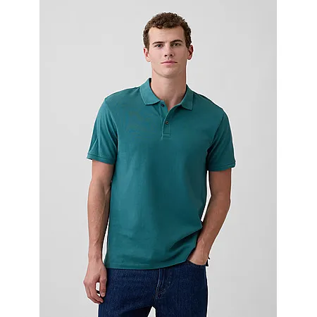 Men's Stretch Pique Polo Shirts from $9.60