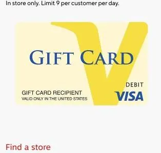 No Purchase Fee on $200 VISA Gift Card at Staples!