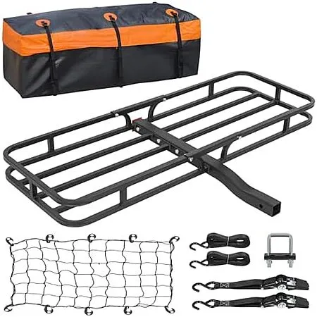 $79.99 for WEIZE Hitch Mount Cargo Carrier Basket