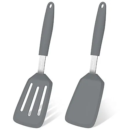 2-Pack POTWIY Silicone Spatula Set for $6.85