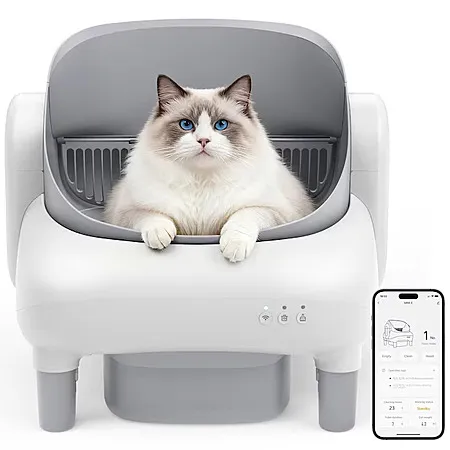 Cumrige Self Cleaning Litter Boxes for $123.99