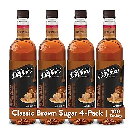 4-Pack Brown Sugar Syrup for $17.10