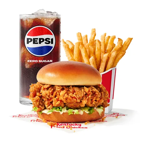 Buy One, Get One Free KFC Spicy Chicken Zinger Sandwich Combo!