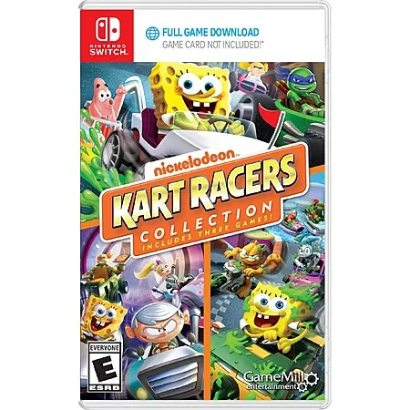 Game Mill Nickelodeon Karts Collection for $9.20