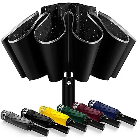 ExploreBliss 46" Travel Umbrella for $9.74