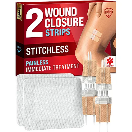 Emergency Wound Closure Kit for $3.99