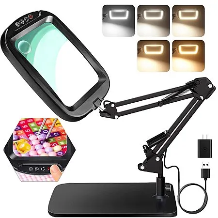 50% Off LED Magnifying Glass Lamp!