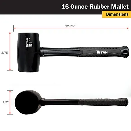 Rubber Mallet for $7.38!