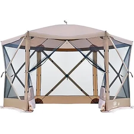 $149.99 for EVER ADVANCED Pop Up Gazebo Screen House Tent