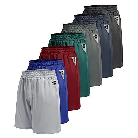 Men's Athletic Shorts 7-Pack for $23–$37.39