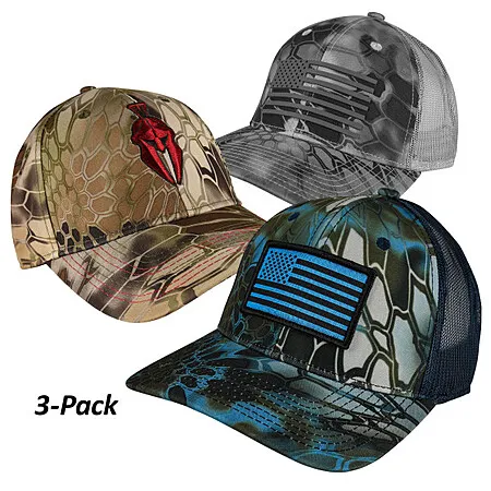 3 Kryptek Men's Caps for $13.25!