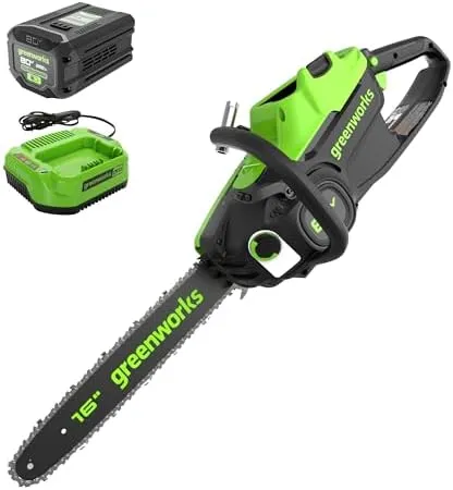 $219.99 for Greenworks 80V 16" Brushless Cordless Chainsaw