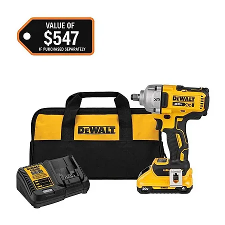DeWalt 20V MAX XR Impact Wrench for $229