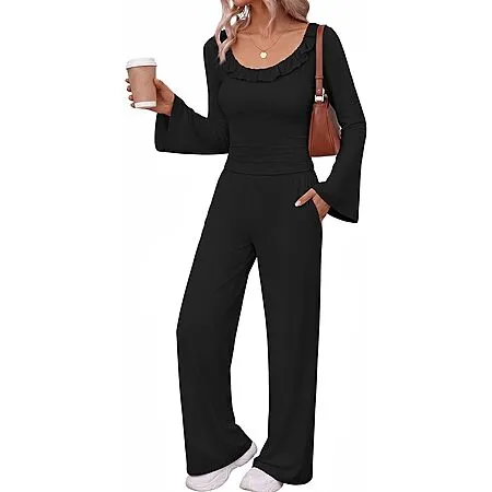 Ekouaer Women's Lounge Pajama Set for $9.99