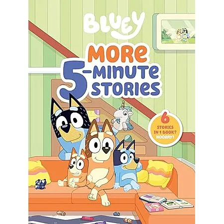$6.70 for 'Bluey: More 5-Minute Stories'!