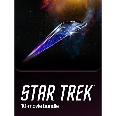 $19.99 for the Star Trek: 1-10 Collection (Digital Movies)
