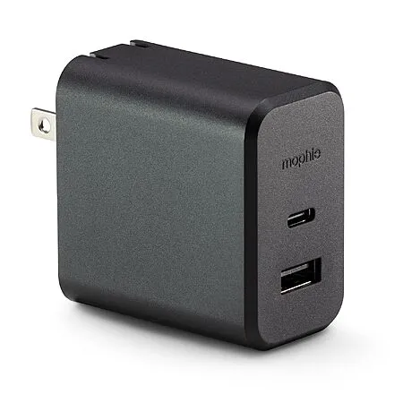 60W GaN Dual-Port USB-C Wall Charger for $18.50