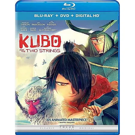 Kubo and the Two Strings on Blu-ray for $7.19