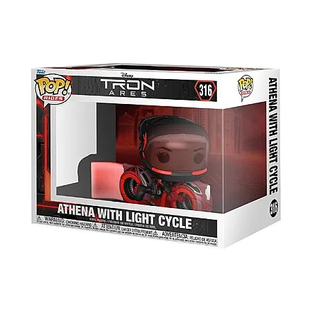 Funko Pop! Rides Tron: Ares Athena for $8.49!