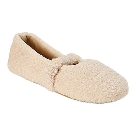Dearfoams Womenโs Slippers for $9.99