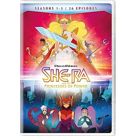 $9.99 for She-Ra and the Princesses of Power: Seasons 1-3 (DVD)