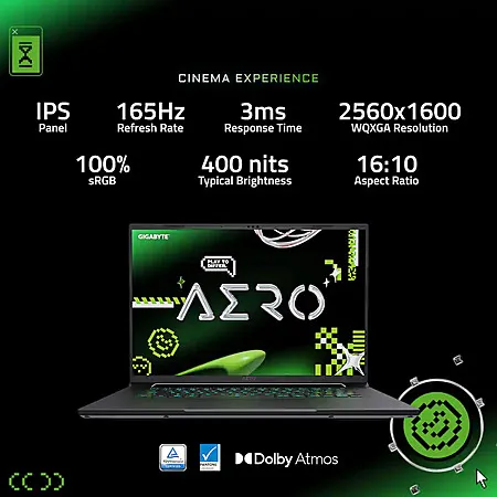 GIGABYTE Aero X16 for $1199