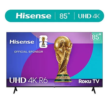 Hisense 85-inch 4K UHD Smart TV for $658