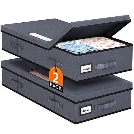 Under Bed Storage Containers for $17.24
