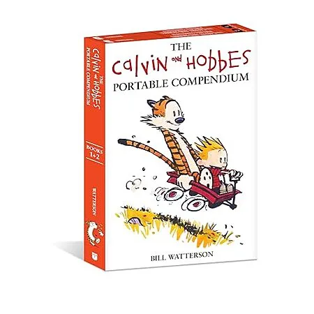 $10.57 for The Calvin and Hobbes Portable Compendium Set 1