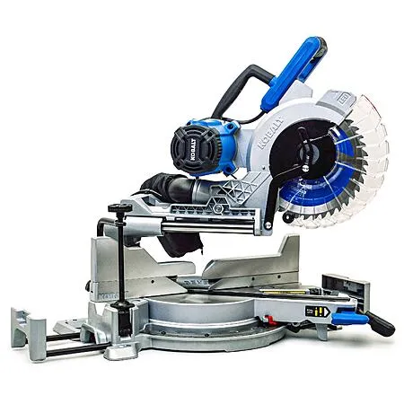$199: Kobalt 10-in Dual Bevel Sliding Compound Miter Saw