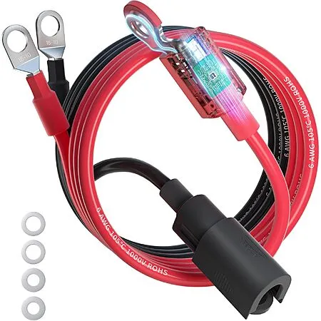 50% Off Ampeak 6 AWG Battery Cable!