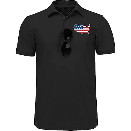 Men's Patriotic Polo Shirt for $9.99