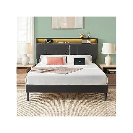 Queen Upholstered Bed Frame for $60.79!