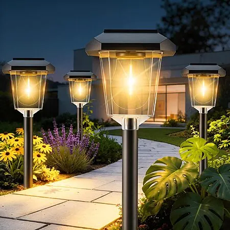 Solar Pathway Lights for $26.59!