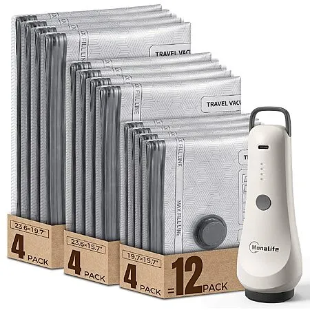 50% Off Monalife Travel Vacuum Bags!