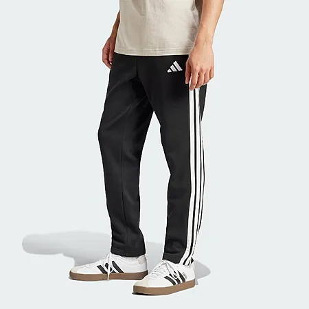Adidas Men Essentials 3-Stripes Fleece Pants for $14