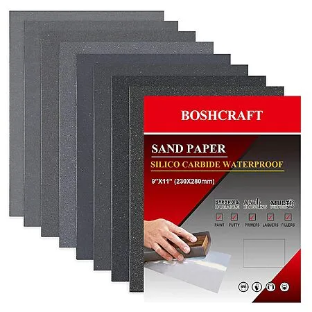 25-Count BOSHCRAFT Sandpaper for $4.99