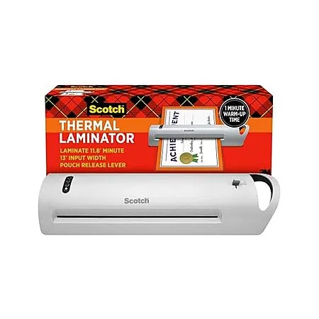 $29.99 for Scotch Thermal Laminator, Extra Wide 13 Inch Input