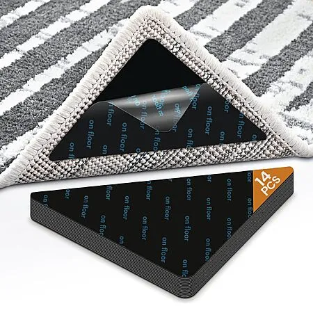 14-Pack Non-Slip Rug Grippers for $4.49!