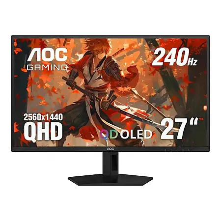 25% Off Refurbished 27" AOC QD-OLED Gaming Monitor!