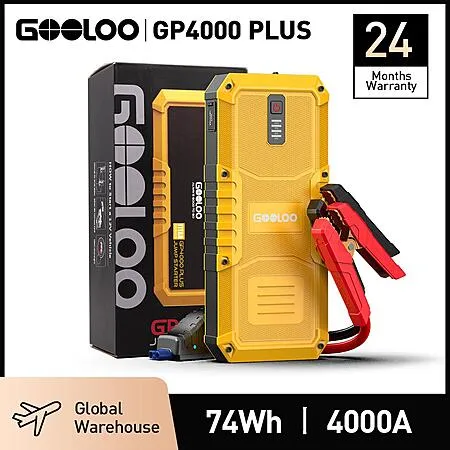 GOOLOO GP4000 PLUS Car Jump Starter for $50