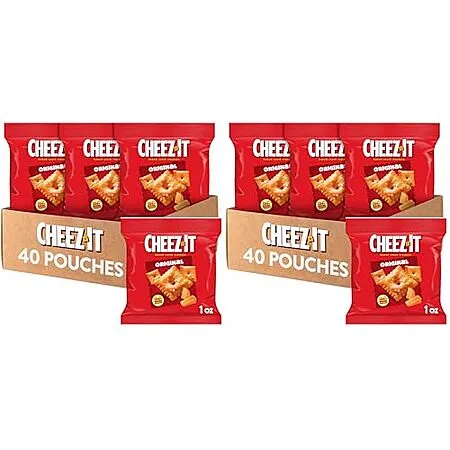 $16.63 for 80-pack Cheez-It Snacks
