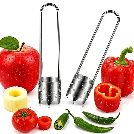 40% Off Stainless Steel Pepper & Apple Corer Set