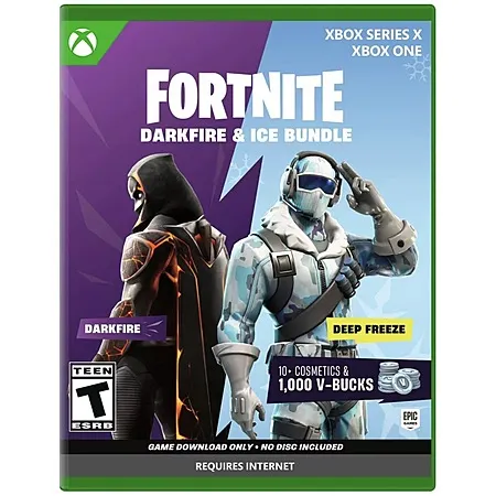 Fortnite Darkfire & Ice Bundle for $19.99!