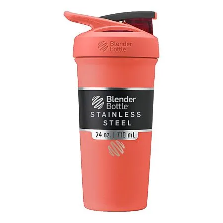 BlenderBottle Sport Flip Stainless Steel Shaker Bottle for $19.97