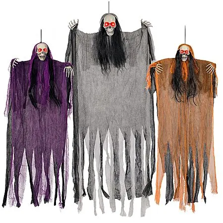 50% Off Lighted Eye Skeleton Ghost Decorations!