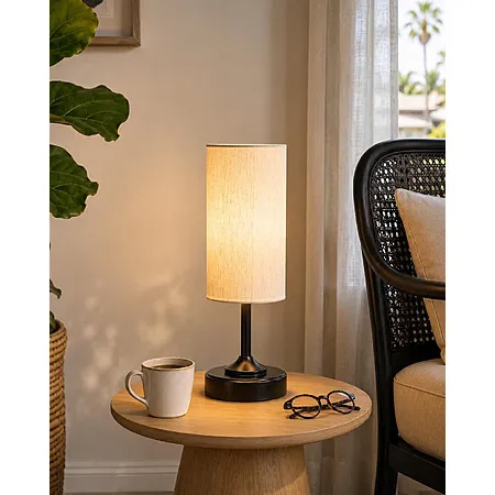 Dimmable Cordless Table Lamp for $15