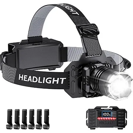 90° Adjustable Headlamp for $12.59