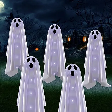 Halloween Ghost Garden Lights for $14.99!